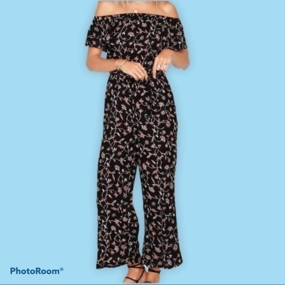 Flora jumpsuit off the shoulder - Picture 2 of 2